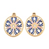 304 Stainless Steel & Enamel Pendants RB-CBA5A59-03G-05-1