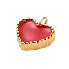 304 Stainless Steel Enamel Charms STAS-F331-01A-G-2