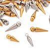 36Pcs 6 Style 304 Stainless Steel Pendants STAS-TA0002-34-3