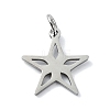 Non-Tarnish 304 Stainless Steel Pendants STAS-C097-67P-1