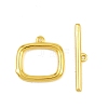 Brass Toggle Clasps KK-G548-28G-3