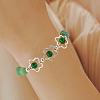 80Pcs 8 Styles Zinc Alloy Bead Frame FIND-SP0020-75-5