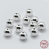 925 Sterling Silver Spacer Beads STER-K171-45S-7mm-4