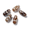 Tibetan Style dZi Beads TDZI-D009-02B-1