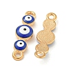 Alloy Enamel Links Connector Charms ENAM-S003-01E-2