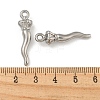 Non-Tarnish 304 Stainless Steel Pendants STAS-N103-117P-3