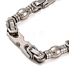 Tarnish Resistant 304 Stainless Steel Link Chain Bracelets BJEW-B078-82P-2