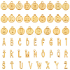 4Bags 2 Styles Tibetan Style Zinc Alloy 26 Letters Pendants FIND-SC0017-57G-1