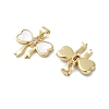Brass Micro Pave Cubic Zirconia Pendants LS-KK-D384-06G-02-2