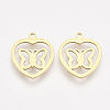 201 Stainless Steel Pendants LS-STAS-T044-135G-1