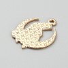 Alloy Enamel Pendants ENAM-CJC0012-061C-2