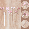 14Pcs Wooden Picks for Vase Decorations AJEW-SP0004-71B-5