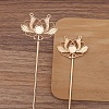 Ancient Style Alloy Hair Stick Finding PW-WGB0804-03-1