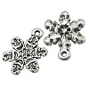 Tibetan Style Alloy Pendants X-TIBEP-EA115YKG-AS-FF-1