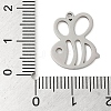 5Pcs 201 Stainless Steel Charms STAS-B064-01P-3