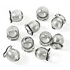 10Pcs Glass Bead Caps for Wind Chimes Making GLAA-BY0001-05A-2