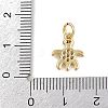 Brass Micro Pave Cubic Zirconia Pendants KK-A269-04E-G-3