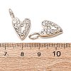 304 Stainless Steel Pendants RB-CBAE384-02S-3