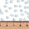 Transparent Inside Colours Glass Seed Beads SEED-T007-13M-1-4