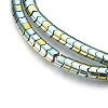 Electroplate Non-magnetic Synthetic Hematite Bead Strands G-I208-17-H-2