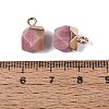 Natural Rhodonite Pendants G-N359-18G-11-3