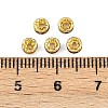 Brass Grade A Rhinestone Spacer Beads RSB034NF-16G-2