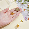 2Pcs Brass Lapel Pin Backs for Backpack Clothes JEWB-ME0001-17-3
