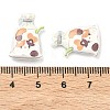 Baking Paint Alloy Pendants FIND-G109-07B-3