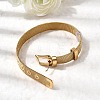 304 Stainless Steel Watch Band Bracelets BJEW-L714-01G-3