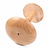 Wooden Dome Shaped Stem Hat Rack AJEW-I051-01A-01-4