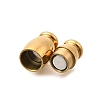 Barrel 304 Stainless Steel Magnetic Clasps STAS-D382-03B-G-2