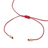 Natural Round Red Jasper Beads Braided Bead Bracelets for Women BJEW-JB11655-06-4