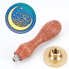 Wax Seal Stamp Set AJEW-WH0208-1158-3