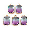 Gradient Color Glass Pendants GLAA-S193-008-A08-1