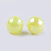 Opaque Acrylic Beads MACR-S296-90B-2