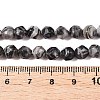 Natural Map Stone/Picasso Stone Beads Strands G-T138-214-5