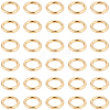 200Pcs 304 Stainless Steel Round Rings STAS-BBC0010-21B-7