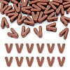 Opaque Acrylic European Beads LS-OACR-TAC0019-006V-1