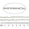 304 Stainless Steel Twisted Bar Link Chains CHS-A016-52P-A-2