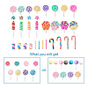 Handmade Polymer Clay Cabochons CLAY-TA0001-06-3