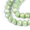 Anti-Tarnish Electroplate Glass Beads Strands X-EGLA-T021-4mm-15-09-3