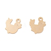 201 Stainless Steel Charms STAS-B001-41G-1