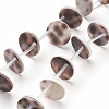 Natural Tiger Cowrie Shell Beads Strands X-BSHE-L037-12B-1