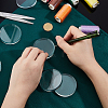 Glass Fabric Pattern Weights AJEW-WH0314-945A-3