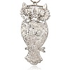 Tibetan Style Alloy Bird Large Pendants PALLOY-J127-01AS-2