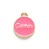 Alloy Enamel Pendants ENAM-S124-01A-03I-3