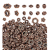 300Pcs 6 Styles Tibetan Style Alloy Spacer Beads FIND-PH0020-41R-7