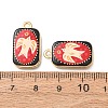 Printed Alloy Pendants AL-CBA7256-16A-G-2
