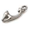 304 Stainless Steel Pendants STAS-M070-17P-2