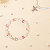 150Pcs Rack Plating Brass Beads KK-LT0001-01-7